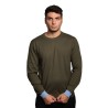 maglioncino sun68 UOMO 74 VERDE MILITARE - K45143 vista frontale