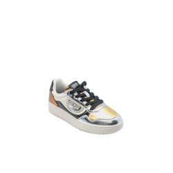 scarpe colmar DONNA WHITE E METAL - AUSTIN SHINE 133 vista frontale
