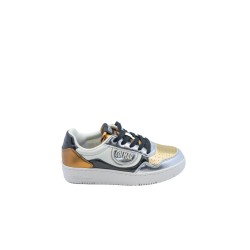 scarpe colmar DONNA WHITE E METAL - AUSTIN SHINE 133 vista laterale