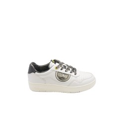 scarpe colmar UOMO BIANCHE WHITE-BLACK-MILITARY GREEN - AUSTIN BATTLE 086 vista laterale