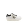 scarpe colmar UOMO BIANCHE WHITE-BLACK-MILITARY GREEN - AUSTIN BATTLE 086 vista laterale