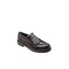 mocassini jp/david UOMO BORDEAUX E BLU NEW MESSICO PROFONDO E BRETAGNA - 60726/2 vista frontale