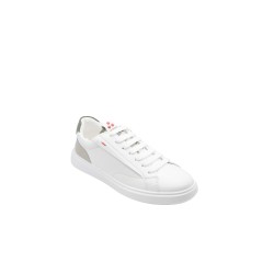 scarpe peuterey UOMO BIANCHE E VERDI 689 - QUARTER - PEU5522 vista frontale