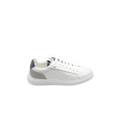 scarpe peuterey UOMO BIANCHE E BLU 215 - QUARTER - PEU5522 vista laterale