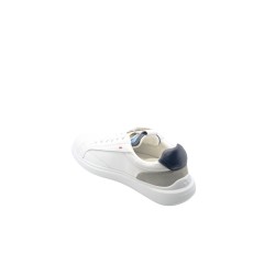scarpe peuterey UOMO BIANCHE E BLU 215 - QUARTER - PEU5522 vista posteriore