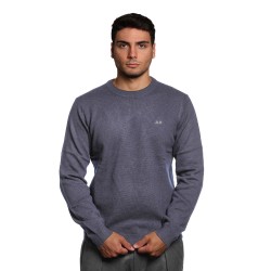 maglione sun68 UOMO 07 NAVY BLUE - K45110 vista frontale