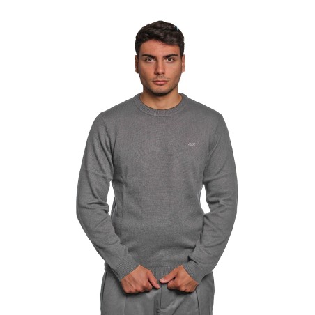 maglione sun68 UOMO 11 NERO - K45110 vista frontale