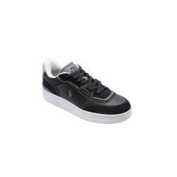 scarpe polo ralph lauren UOMO BLACK MU - OPN MSTER PP-SK-LTL vista frontale