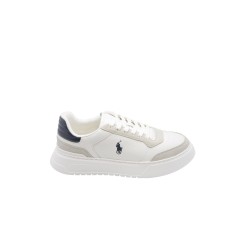 scarpe polo ralph lauren UOMO WHITE - RLITE SPORT-SK-LTL vista laterale