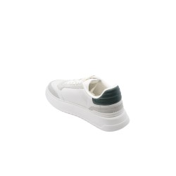 scarpe polo ralph lauren UOMO BIANCHE E VERDI WHITE/FOREST - RLITE SPORT-SK-LTL vista posteriore