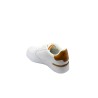 scarpe polo ralph lauren UOMO BIANCHE E CUOIO WHITE/TAN - MASTERS CRT-SK-LTL vista posteriore