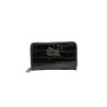 portafoglio sécret pon pon DONNA BLACK - MARLENE WALLET vista frontale