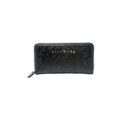portafoglio john richmond DONNA BLACK E SILVER - RWA25191PF vista frontale