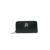 portafoglio john richmond DONNA BLACK E SILVER - JR-W-1158L RU vista frontale