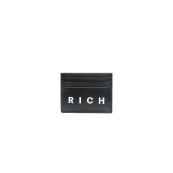 portacarte john richmond UOMO BLACK - JR-W189 vista frontale