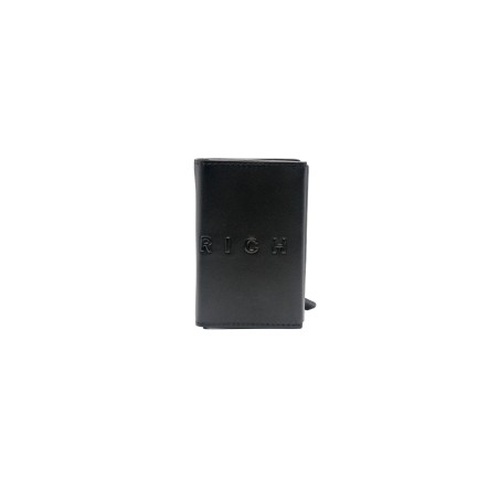 portafoglio john richmond UOMO BLACK - JR-W178 vista frontale