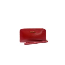portafoglio marc ellis DONNA ROSSO E ORO RUBINO/GOLD - TELMA LT BX vista frontale