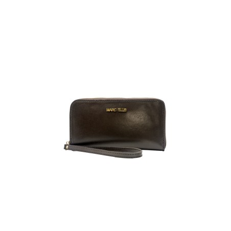 portafoglio marc ellis DONNA MARRONE E ORO COCOA/GOLD - TELMA LT BX vista frontale