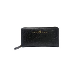 portafoglio john richmond DONNA BLACK E GOLD - RWA25191PF vista frontale