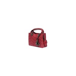 borsa marc ellis DONNA ROSSA E ARGENTO RUBINO/CDF - FLAT KRISSY M WAVE_25 vista laterale