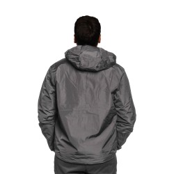 giubbino reversibile john richmond UOMO BEIGE E NERO IRISH CREAM/BLACK - UMA25044GB vista posteriore nero