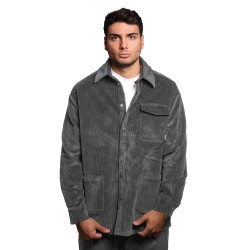 camicia john richmond UOMO BLACK - UMA25139CA vista frontale