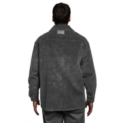 camicia john richmond UOMO BLACK - UMA25139CA vista posteriore