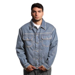 giubbino cycle UOMO 83 BLUE PROFONDO - 451JI03 vista frontale