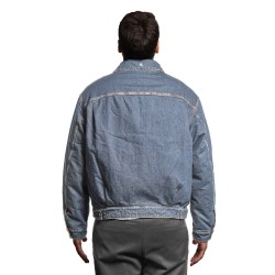 giubbino cycle UOMO 83 BLUE PROFONDO - 451JI03 vista posteriore