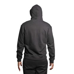 felpa guess UOMO NERA JBLK - Z4YQ12KAIJ1 vista posteriore cappuccio