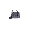 borsa marc ellis DONNA GRIGIA E ARGENTO GUN METAL/CDF - FLAT KRISSY M WAVE_25 vista frontale