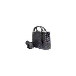 borsa marc ellis DONNA GRIGIA E ARGENTO GUN METAL/CDF - FLAT KRISSY M WAVE_25 vista laterale