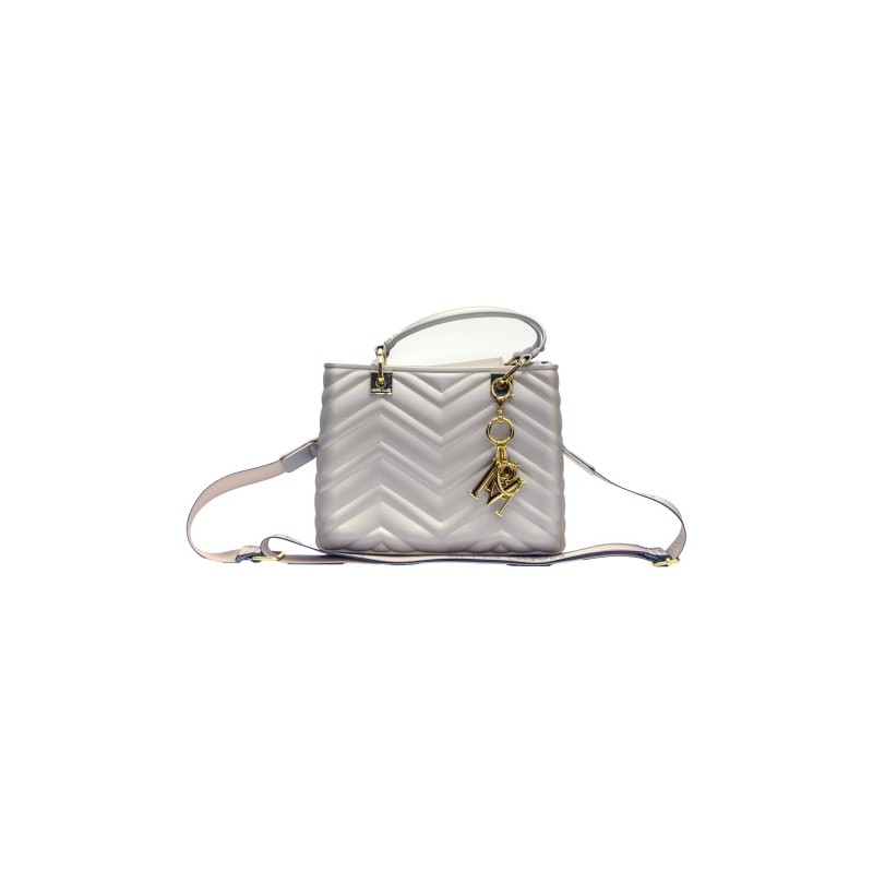 borsa marc ellis DONNA TORTORA E ORO TAUPE/LIGHT GOLD - FLAT KRISSY M WAVE_25 vista frontale