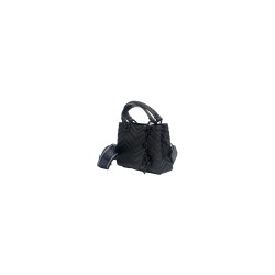 borsa marc ellis DONNA BLACK E BLACK - FLAT KRISSY S WAVE_25 vista laterale