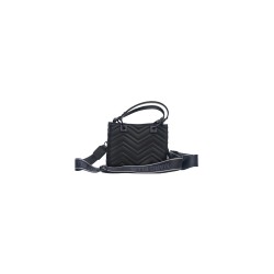 borsa marc ellis DONNA BLACK E BLACK - FLAT KRISSY S WAVE_25 vista posteriore