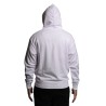 felpa john richmond UOMO WHITE - UMA25185FE vista posteriore cappuccio