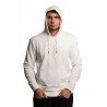 felpa guess UOMO BIANCA SCFY - Z4YQ12KAIJ1 vista frontale cappuccio
