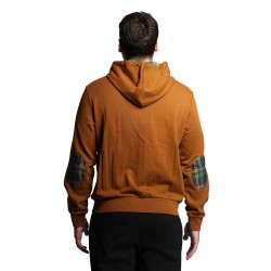 felpa sun68 UOMO MARRONE 93 VOLPE - F45124 vista posteriore