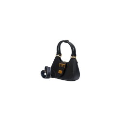 borsa marc ellisDONNA BLACK E RAME - FLAT CIRCLE_25 vista laterale