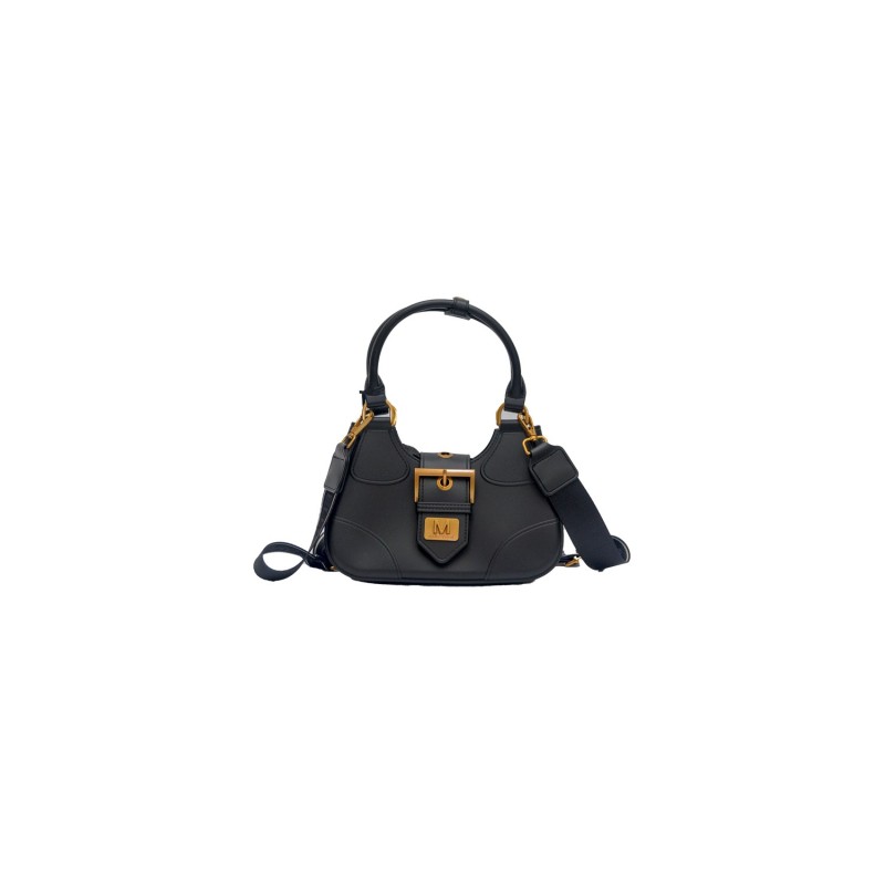 borsa marc ellisDONNA BLACK E RAME - FLAT CIRCLE_25 vista frontale