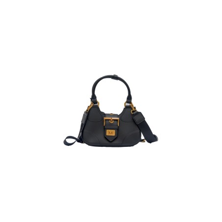 borsa marc ellisDONNA BLACK E RAME - FLAT CIRCLE_25 vista frontale
