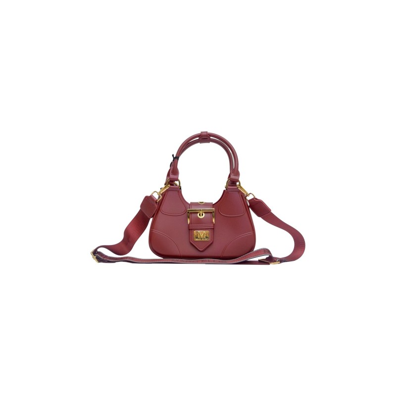 borsa marc ellis DONNA RED DAHLIA E LIGHT GOLD - FLAT CIRCLE_25 vista frontale
