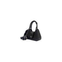 borsa marc ellis DONNA BLACK E CDF - FLAT CIRCLE_25 vista laterale