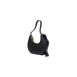 borsa marc ellis DONNA BLACK E LIGHT GOLD - FLAT HERO vista laterale