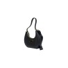 borsa marc ellis DONNA BLACK E LIGHT GOLD - FLAT HERO vista laterale