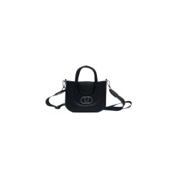 borsa marc ellis DONNA BLACK E BRUSH CDF - FLAT GALIZIA vista frontale