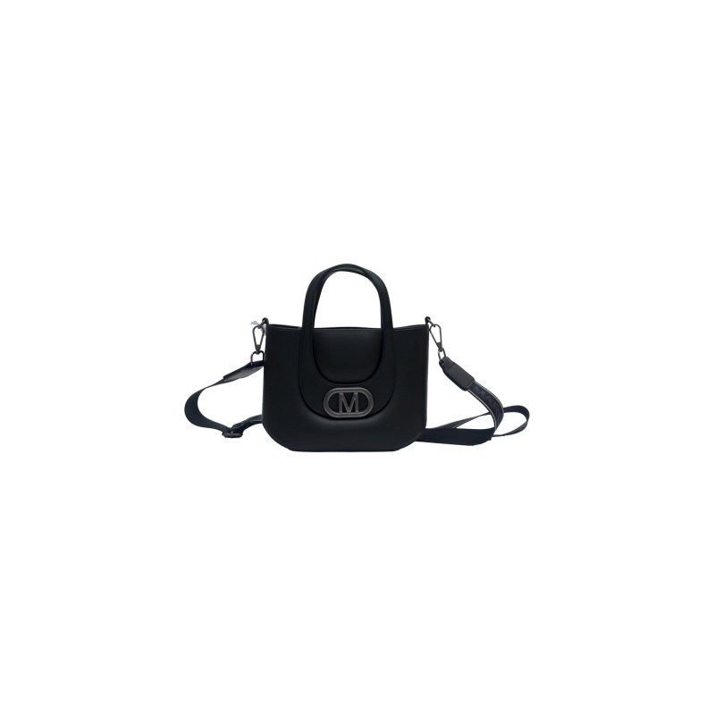 borsa marc ellis DONNA BLACK E BRUSH CDF - FLAT GALIZIA vista frontale