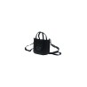 borsa marc ellis DONNA BLACK E BRUSH CDF - FLAT GALIZIA vista laterale