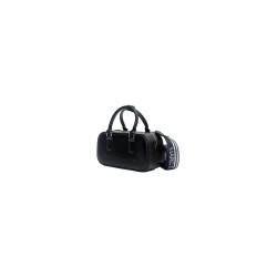 borsa marc ellis DONNA BLACK E SILVER - FLAT STICH_25 vista laterale
