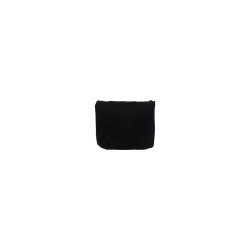 pochette marc ellis DONNA BLACK - BUBY SUEDE CLUTCH vista posteriore